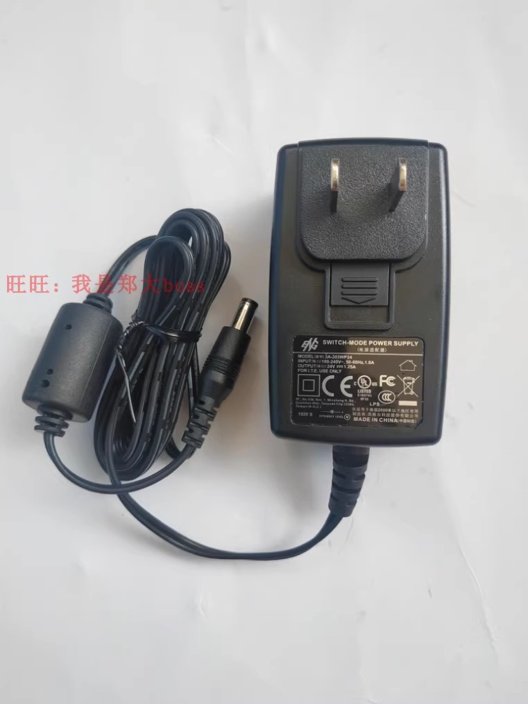 *Brand NEW* 24V 1.25A AC DC Adapter ENG 3A-303WP24 POWER Supply *Brand NEW* 24V 1.25A AC DC Adapter ENG 3A-303WP24 POWER Supply