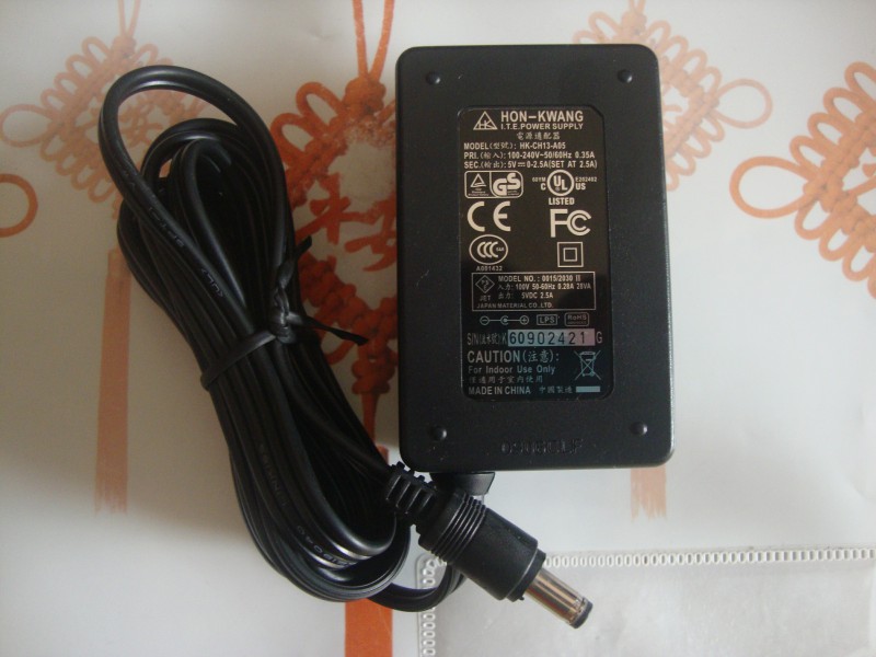 *Brand NEW*5V 2.5A 2A AC DC Adapter HON-KWANG HK-CH13-A05 POWER Supply *Brand NEW*5V 2.5A 2A AC DC Adapter HON-KWANG HK-CH13-A05 POWER Supply